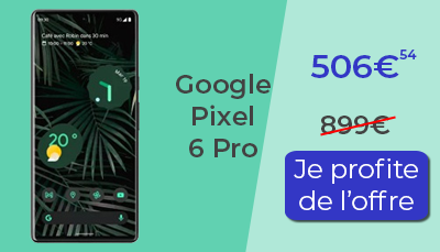 Google Pixel 6 Pro amazon soldes promotion