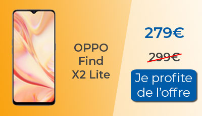 Soldes : Oppo Find X2 Lite à 279?
