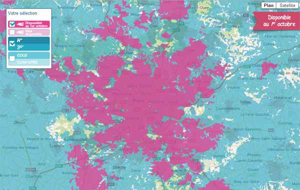Bouygues Telecom : couverture 4G