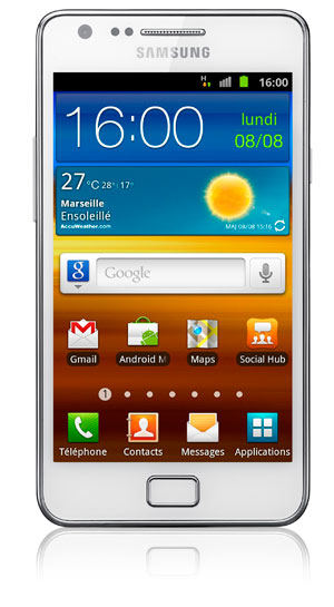 Samsung Galaxy Note blanc virgin mobile