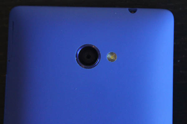 HTC indows Phone 8X : capteur photo