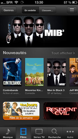  Test iPhone 5 : système d'exploitation + interface utilisateur