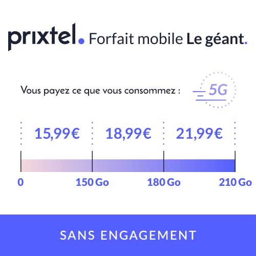 promo forfait le géant de Prixtel