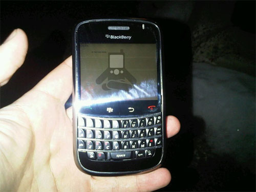 BlackBerry Magnum avec clavier et écran tactile