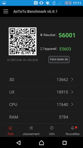 Sony Xperia M5 performance