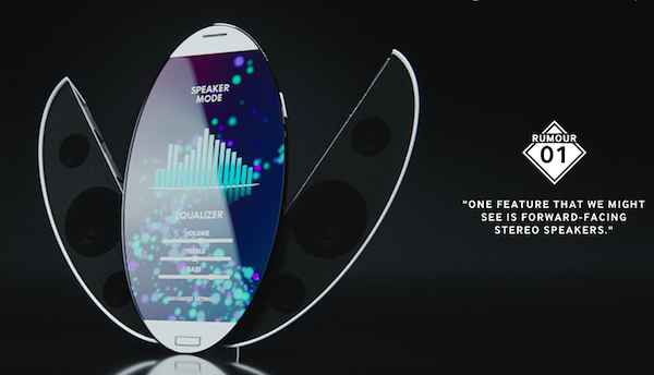 Samsung Galaxy S6 : écran incurvé, châssis renforcé et double haut-parleur ?