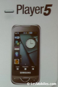 Samsung va lancer trois nouveaux mobiles Player en janvier