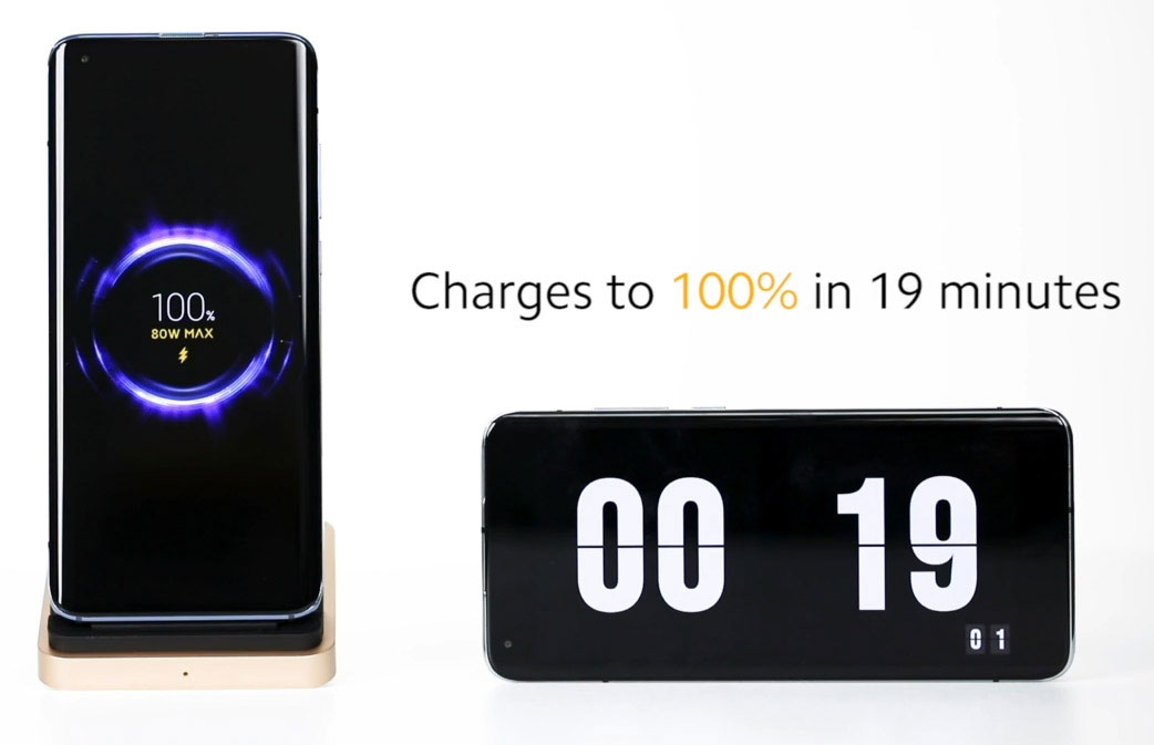 Xiaomi annonce la première charge sans fil à 80 Watts pour recharger à 100% en seulement 19 minutes