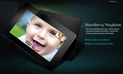 RIM dévoile le BlackBerry PlayBook