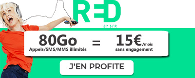 Forfait 80Go RED