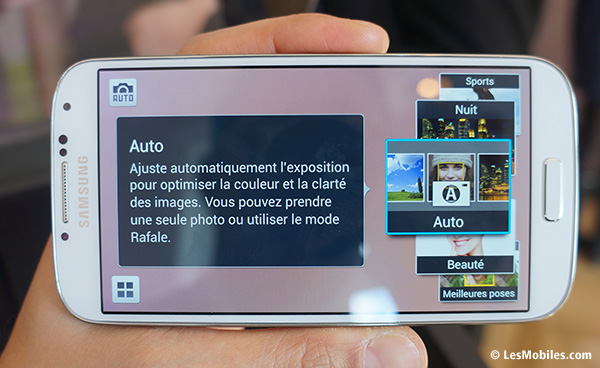 Prise en main du Samsung Galaxy S4