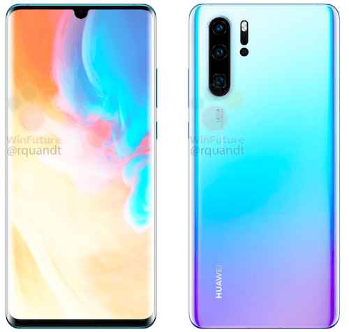 Huawei P30 et P30 Pro : de nouveaux détails sur leur équipement photo