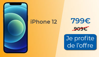 Promo iPhone 12 boulanger