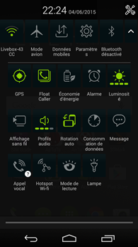Acer Liquid Jade Z : réglages rapides