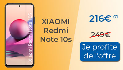 Le Xiaomi Redmi NOte 10s est soldé à -13%