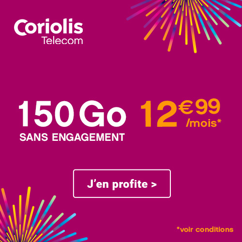 forfait Coriolis 150Go