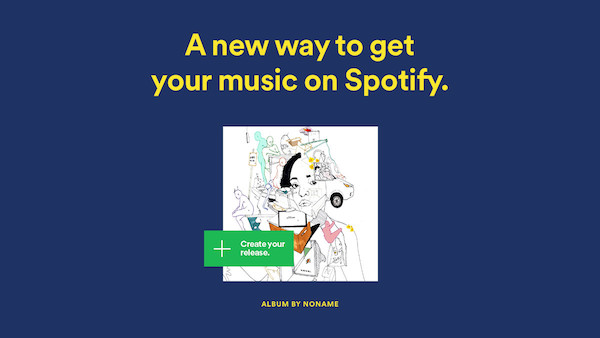 Les artistes peuvent maintenant ajouter leurs morceaux sur Spotify