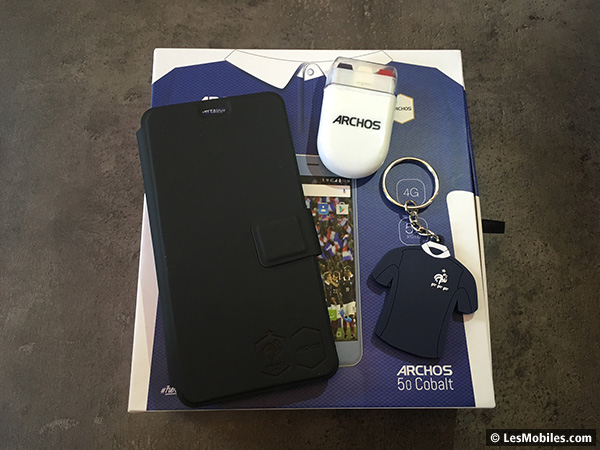 Archos 50 Cobalt édition limitée Équipe de France