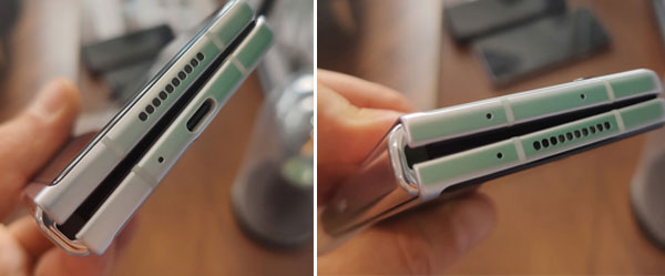 Connectique du Samsung Galaxy Z Fold 3