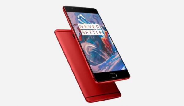 Le OnePlus 3 se montre avec un coloris rouge