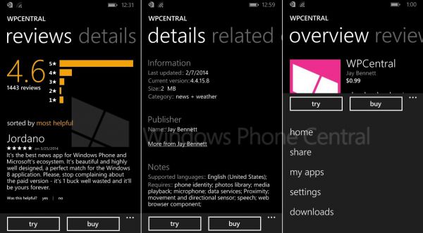 Windows Phone 8.1 : une nouvelle version du Store prévue