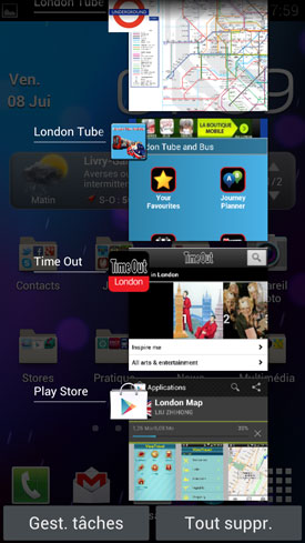 Test Samsung Galaxy S3 : système d'exploitation OS