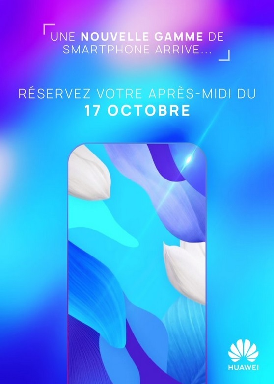 Huawei présentera une nouvelle « gamme » de smartphones le 17 octobre