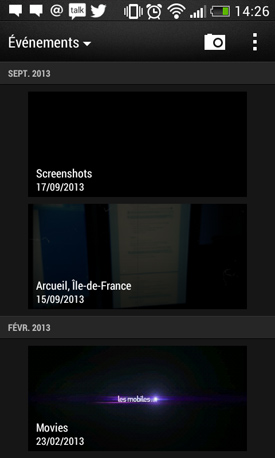 HTC Desire 500 : galerie