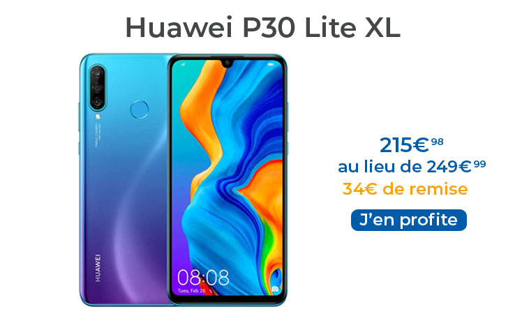 Offres exceptionnelles sur le Huawei P30 Lite XL : trouvez-le au meilleur prix chez Amazon et Boulanger