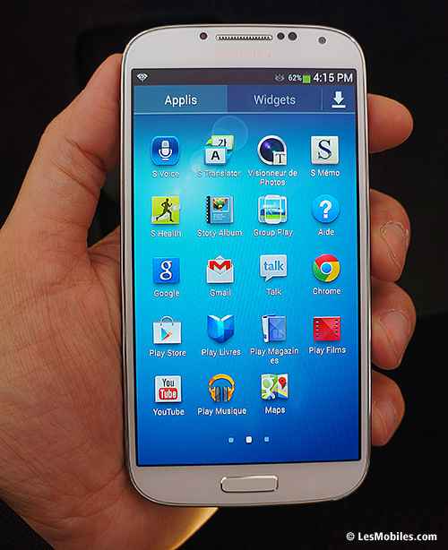 Prise en main du Samsung Galaxy S4