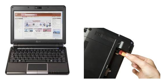 SFR : Eee PC 901 avec connectivité 3G+ intégrée