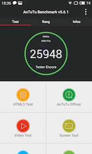 Meizu MX4 Pro interface