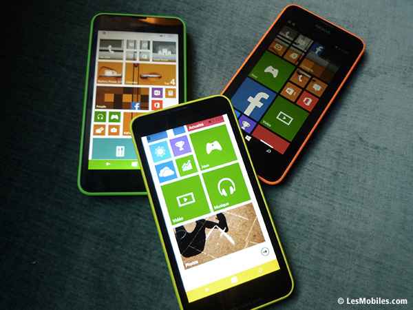 Nokia Lumia 630 et 635