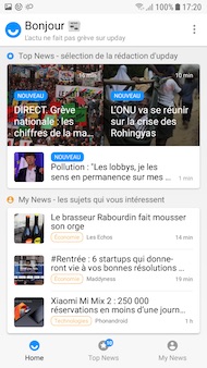 Samsung Galaxy J5 (2017) interface