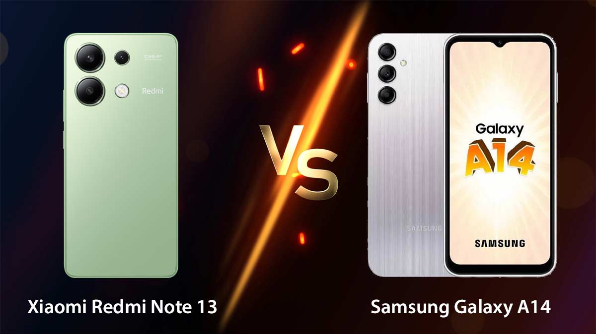 Smartphones à moins de 200€ : Galaxy A14 vs Redmi Note 13 lequel acheter ?