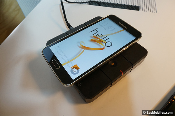 Orange Homepoint : recharge par induction