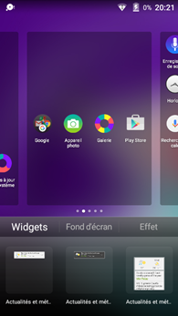 Wiko Rainbow Lite : bureau