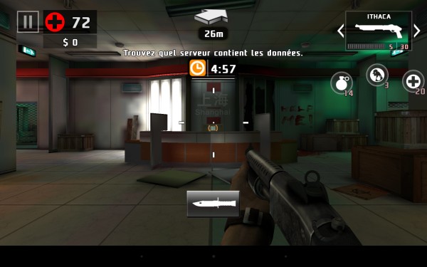 Dead Trigger 2 sur Asus Nexus 7 (2013)