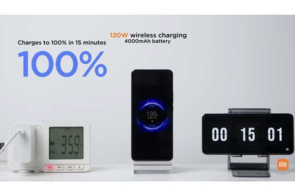 Xiaomi fait la démonstration de charger son smartphone en seulement 8 minutes