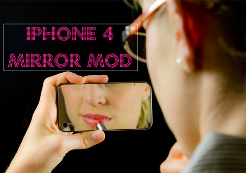 iPhone 4/4S : une coque arrière 100% miroir pour séduire les femmes 