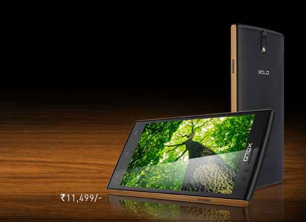 Xolo Q1020 : un smartphone avec finition en bois pour le marché indien