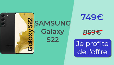 Samsung Galaxy S22 en promo chez Samsung