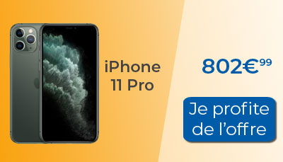 Promotion : iPhone 11 Pro à 802?