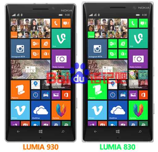 Nokia Lumia 930 vs. Lumia 830