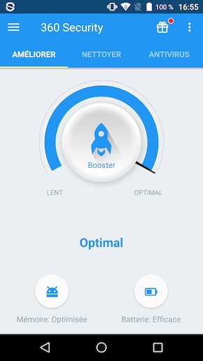 Wiko WIM : interface