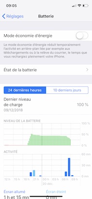 Apple iPhone XS batterie