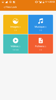 Wiko Ufeel : Mes Apps