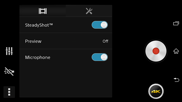 Sony Sirius : vidéo 4K