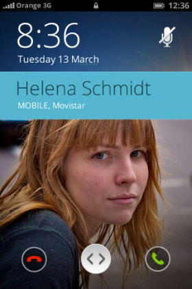 capture d'écran de Firefox OS