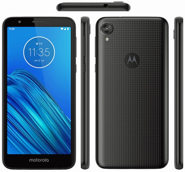 Motorola Moto E6 : le design du smartphone dévoilé